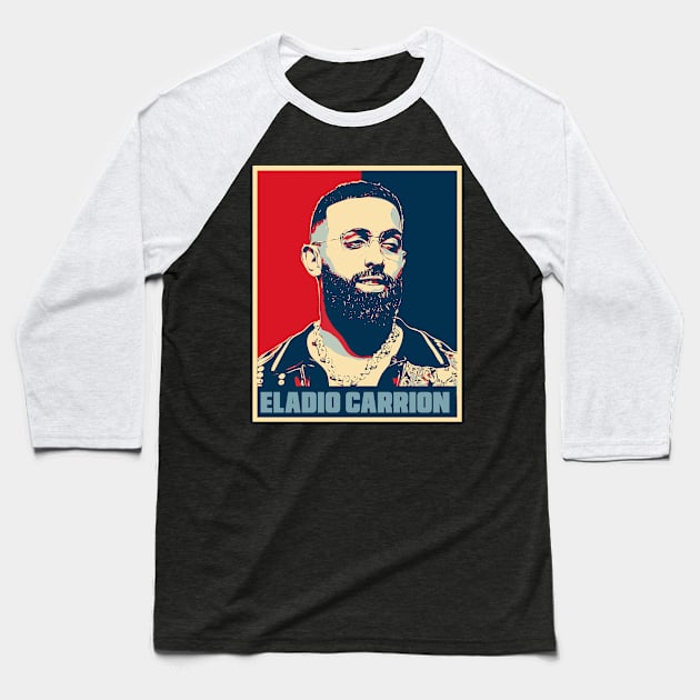 Eladio Carrion Hope Poster Art Baseball T-Shirt by Odd Even